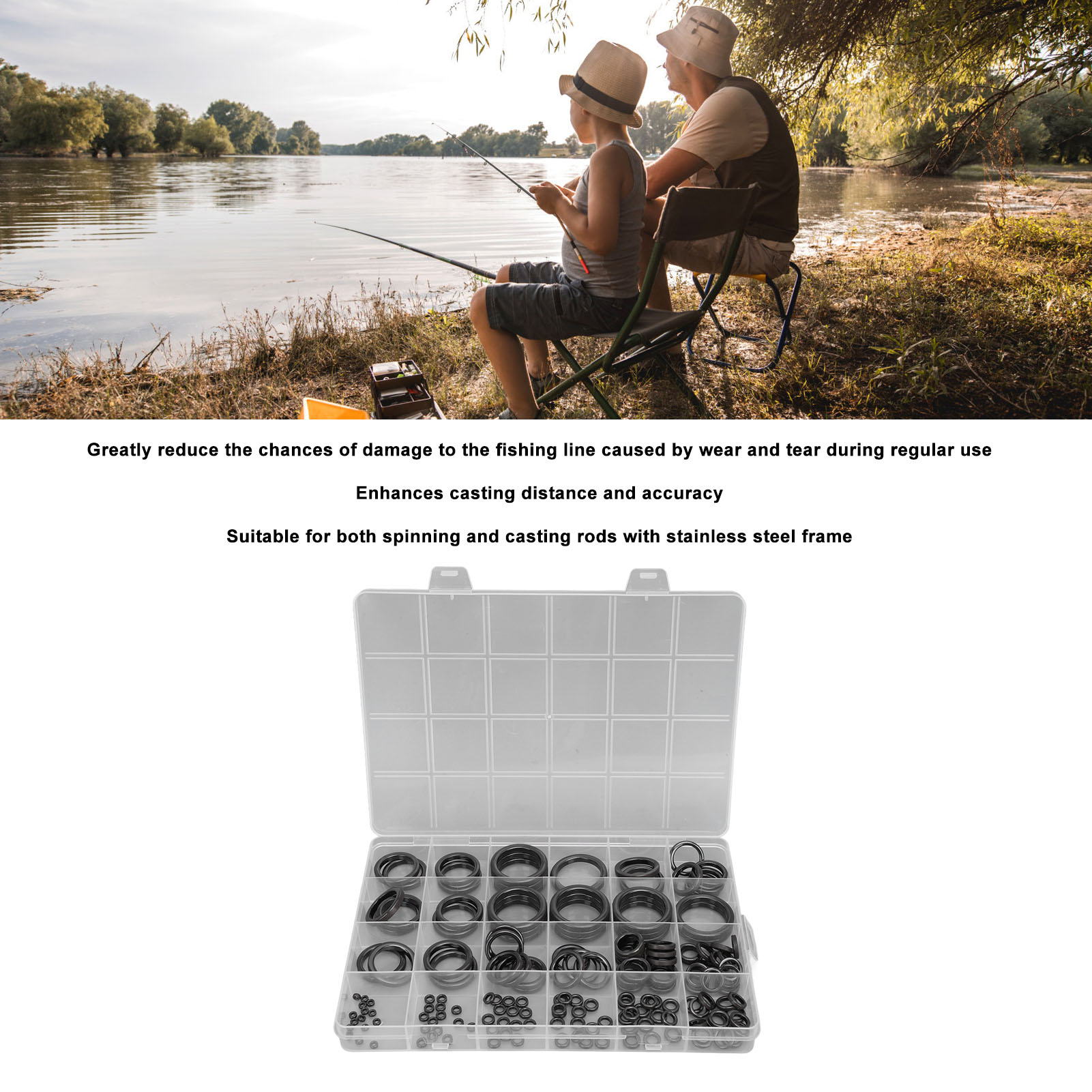 Fishing Rod Guide Repair Kit F - đánh giá và giá Fishing Rod Repair Kit