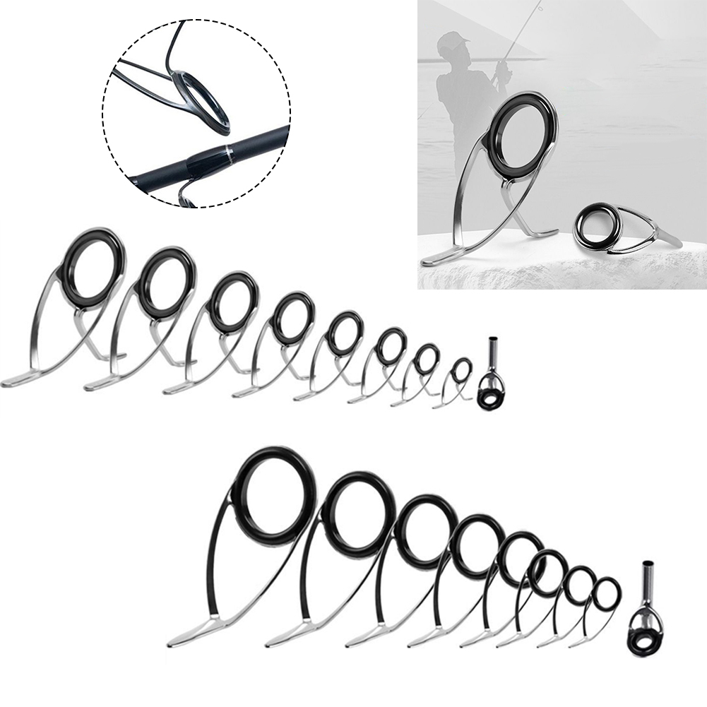 9pcs Stainless Steel Fishing R - đánh giá và giá Fishing Rod Repair Kit