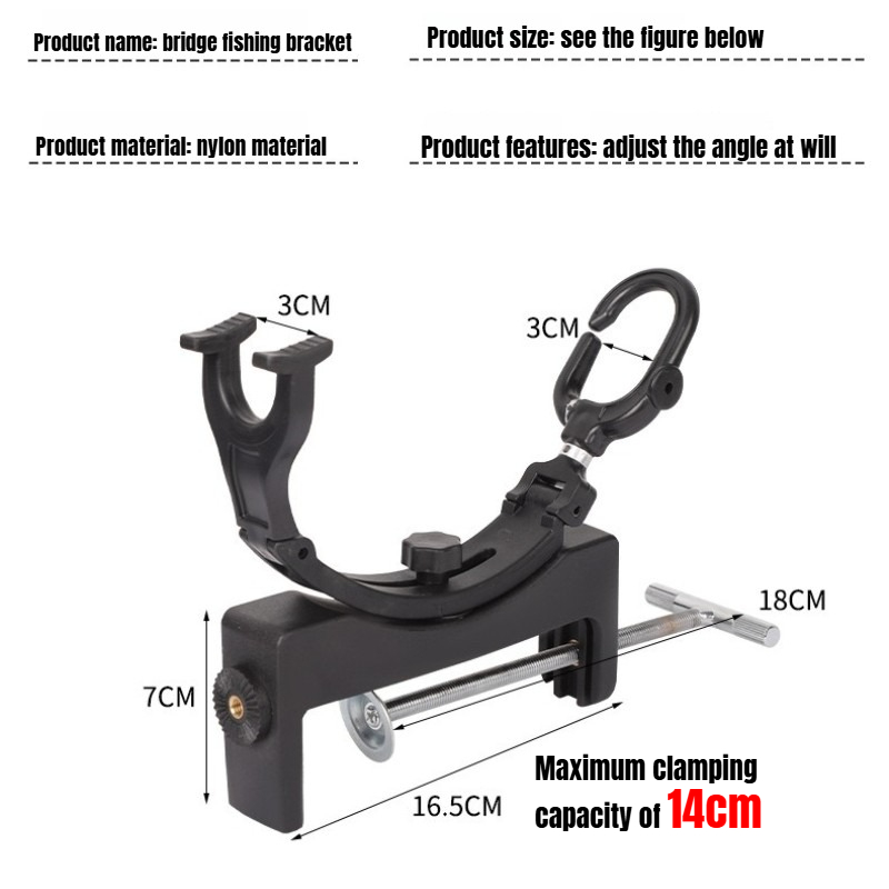 360° Rotating Adjustable Heavy - đánh giá và giá Fishing Rod Travel