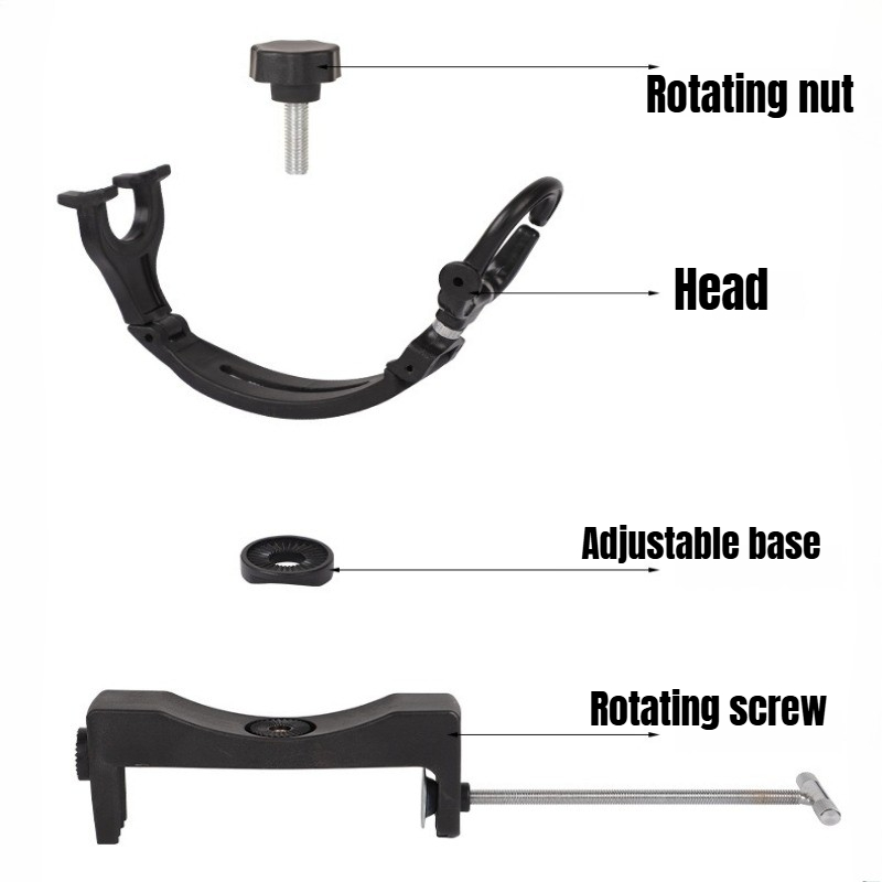 360° Rotating Adjustable Heavy - đánh giá và giá Fishing Rod Travel